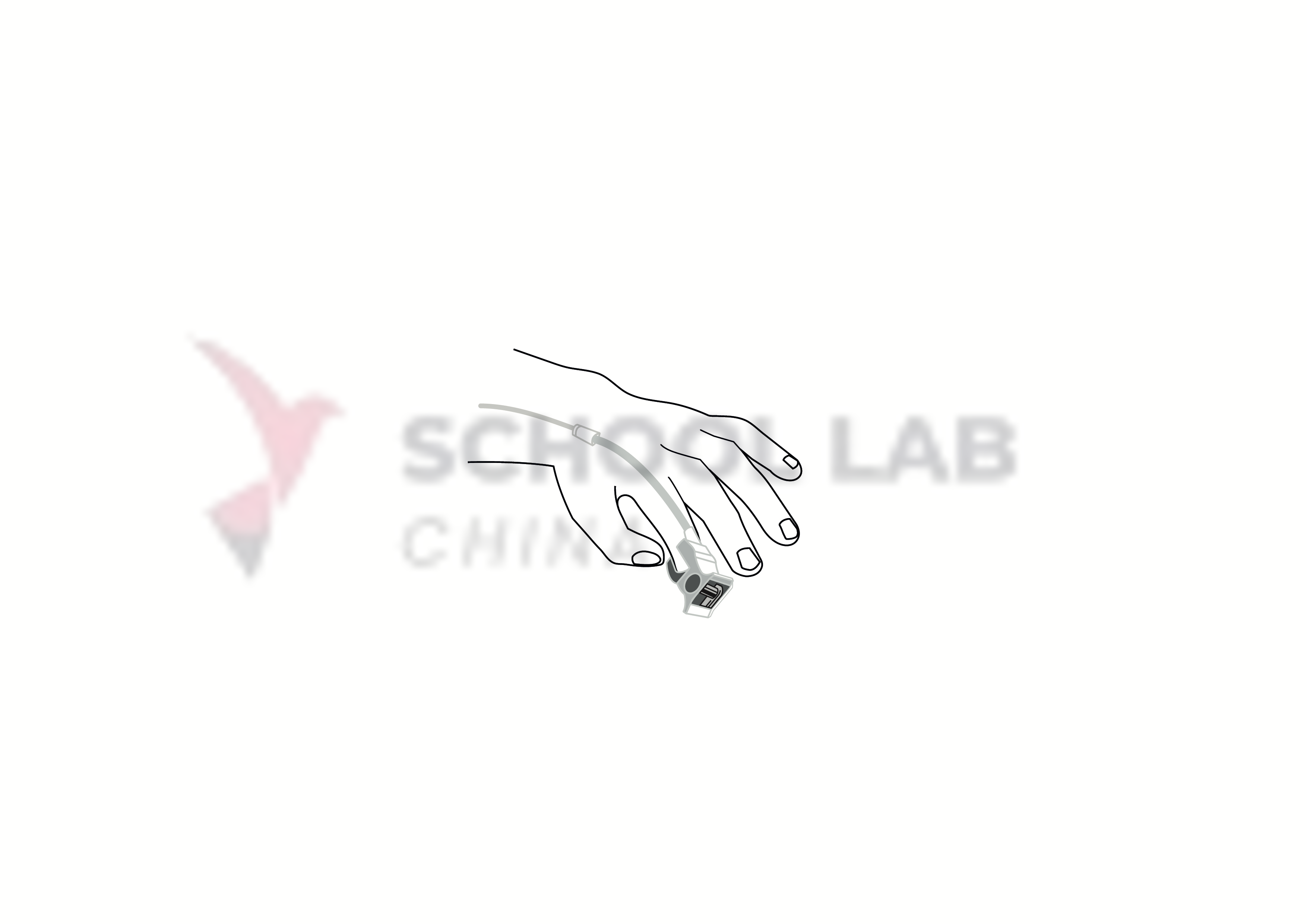 Sensor, reusable, pulse ox., pediatric